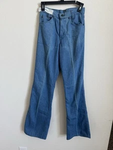 Vintage 70er Jahre Deadstock Levi’s Hippie Boho Groovy Schlag Jeans Größe 27x34 - Bild 1 von 7