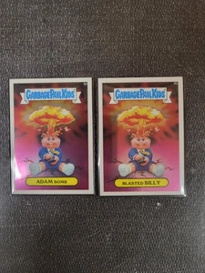 Garbage Pail Kids 2013 Chrome 1 Adam Bomb And Blasted Billy - Picture 1 of 3