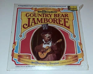 New Sealed Walt Disney Worlds Country Bear Jamboree 1972 Disney LP Vinyl Record - Picture 1 of 4