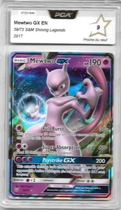 Mewtwo GX 39/73 S&L Légendes Brillantes 2017 PCA 9 Anglais - Imagen 1 de 1