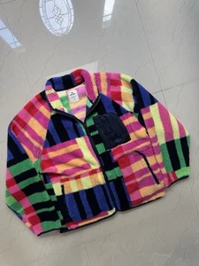 Rip Curl Las Dalias Polar Fleece Jacket Sherpa Multi Color - Picture 1 of 7