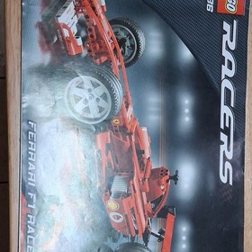 LEGO Racers Ferrari F1 Racer 1:8 8674 Complete Set Box Plastic 1246 Pieces 10+