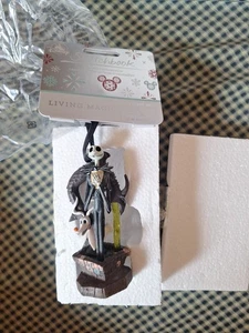 Disney JACK SKELLINGTON & ZERO Light-Up SKETCHBOOK Christmas Ornament NEW Box - Picture 1 of 1