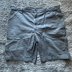 Carhartt Mens Cargo Shorts Grey Size 42 Original Fit - Picture 1 of 10