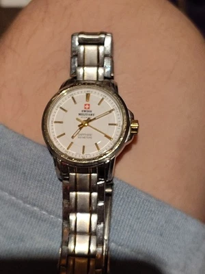 Military Swiss Automatic Stainless Steel Watch - image 1 of 4