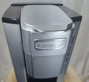CUISINART COFFEE MAKER SINGLE SERVE USES K-CUPS MODEL #SS-5 SILVER - WORKS GREAT - Picture 1 of 14