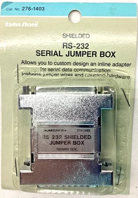 RadioShack 276-1403 Serial Jumper Box - RS-232 - Image 1 of 4