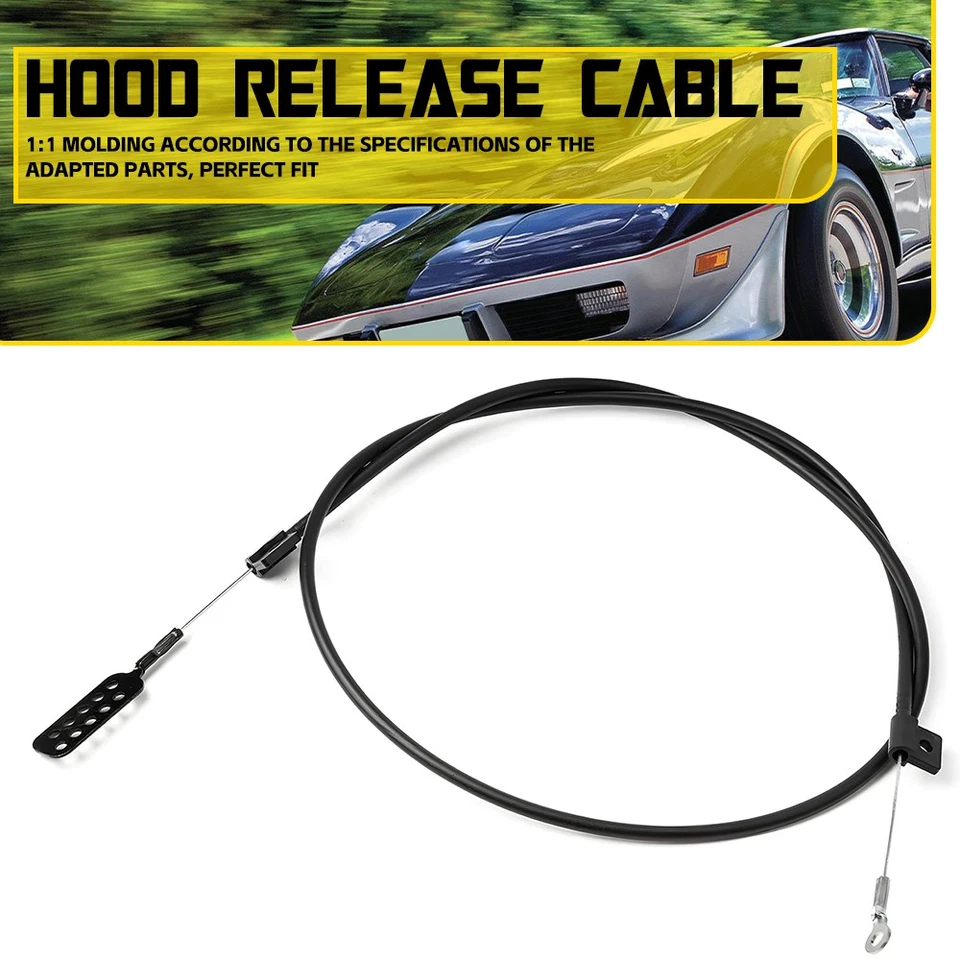 For 1978-1982 Corvette C3 Hood Release Lateral Cable Latch to Latch 304006,41787 - Imagem 1 de 4