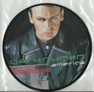 GARY NUMAN america 7" PICTURE DISC record LIMITED EDITION ILSPD 1004 - Picture 1 of 3