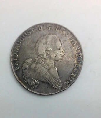 German States 1768 EDC Saxony Albertine Thaler KM#983 Sharp Nice Grade  - Image 1 of 2