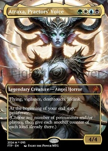 Tarjeta estilo sin bordes Atraxa, voz de pretores para EDH y prueba de juego - Imagen 1 de 3