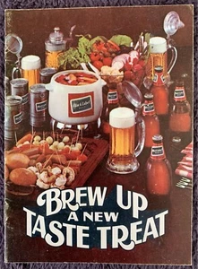 Super seltenes Black Label Bier "Brew Up A Taste Treat" Rezeptheft Ende 60er - Bild 1 von 7