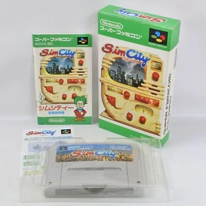 SIM CITY Super Famicom Nintendo 2046 sf - Picture 1 of 7