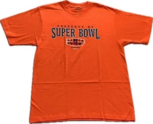 Reebok Super Bowl XLIV T-Shirt Adult M Saints Colts 2010 Brees South Florida - Picture 1 of 4