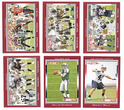 Lot of 6 2006 Topps Total Red Parallels Kellen Clemens Garrett Mills - Image 1 of 2