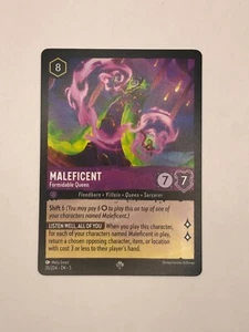 Disney Lorcana Shimmering Skies Maleficent Formidable Queen 35/204 Non-Foil - Picture 1 of 2