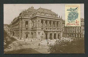 UNGHERIA MK 1958 OPERA BUDAPEST OPERA MASSIMA CARTA MASSIMA CARD MC CM d2974 - Foto 1 di 2