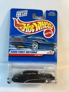 Hot Wheels 2000 FIRST EDITIONS #78 Black So Fine Low Rider - Picture 1 of 6