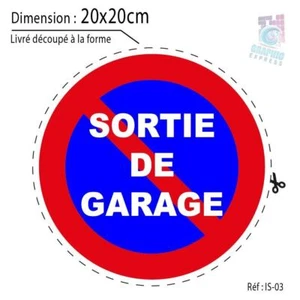 20x20 CM - Portale Parcheggio Produzione Garage Proibito Pannello IS-03 - Foto 1 di 12