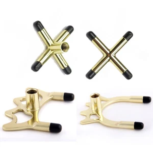 Pool & Snooker Queue Kreuz & Spinnenauflage Konvolut Messingkopf für Stockbrücke - SALE - Bild 1 von 13