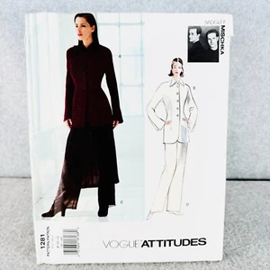 Vogue 1281 Jacke und lockere Hose mit Überrock Misses Gr. 8 12 Schnittmuster - Bild 1 von 8