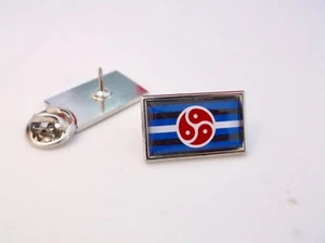 BDSM RECHTE FLAGGE GAY PRIDE REGENBOGEN REVERS PIN ABZEICHEN KRAWATTE HECK CLIP GESCHENK - Bild 1 von 3