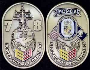DDG-78 USS PORTER FCPOA - Navy Challenge Coin - Bild 1 von 1