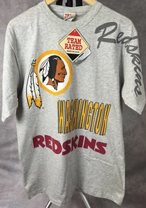Vintage 90’s Team Rated Team NFL Washington Redskins Large Shirt New With Tags - Picture 1 of 10