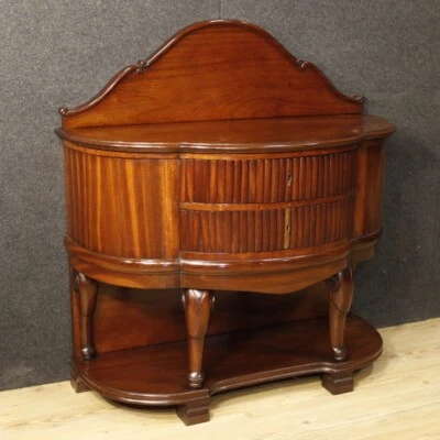 Dresser French furniture mahogany wood commode chest of drawers 20th century - Image 1 of 4