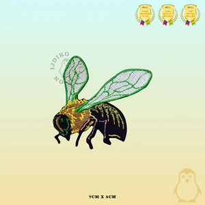 Abeja Miel Linda Abeja Bordada Hierro Costura Parche Insignia para Ropa etc. - Imagen 1 de 1