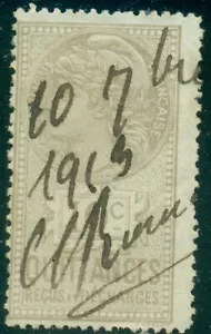 FRANCE REVENUE STAMP, 10 CENT QUITTANCES, GREAT PRICE! - Picture 1 of 2