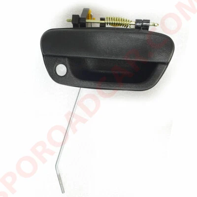 Manija de puerta delantera derecha exterior de piezas OEM negra para Chevrolet Spark 2010-2012 Foto 1 de 4