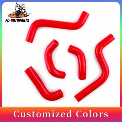 Manguera roja radiador silicona para Kawasaki Ninja 600R ZX600C GPX600R 1988-1997 Foto 1 de 4