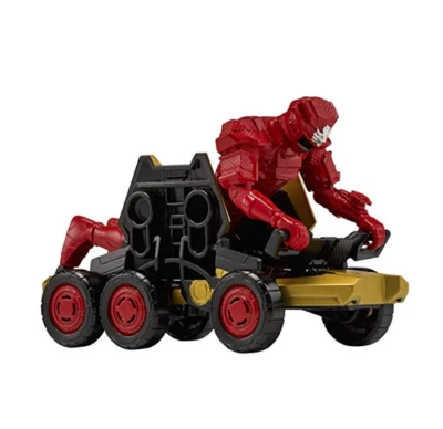 Power Rangers Super Ninja Steel Mega Morph ATV con vehículos Red Ranger, Red Ran Foto 1 de 4