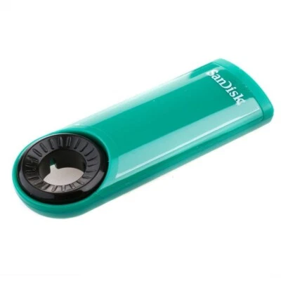 SanDisk 32GB USB 2.0 Memory Stick USB Flash Pen Drive Cruzer Dial Green - Image 1 of 4
