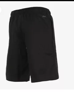 Reebok Men's Sweatshort/ Black/Size Small - Picture 1 of 3