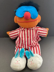 1996 Tyco Sesamstraße Schlaf und Schnarchen Ernie sprechende & singende Puppe - Bild 1 von 6