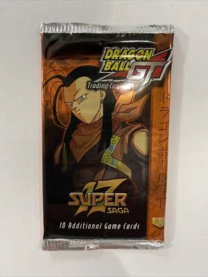 Dragon Ball GT Super 17 Saga Booster Pack Factory Sealed RARE Art2 New! - Image 1 of 2