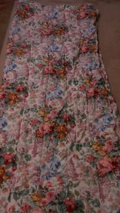 RALPH LAUREN  ALLISON  FLORAL  ROSES COMFORTER/QUILT  FULL/QUEEN  - Picture 1 of 3