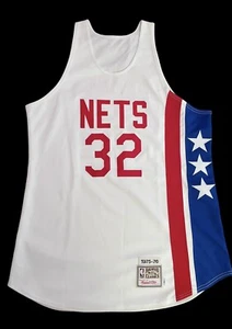 100% Authentic Mitchell & Ness Harwood Classics 76'ers Erving Jersey Size 54 - Picture 1 of 10