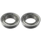 2PCS Metal Flanged Ball Bearing Double Sealed Chrome Steel Bearing  Scooters