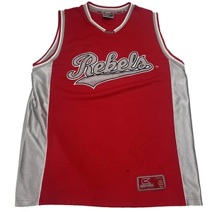 Vintage UNLV Runnin' Rebels Las Vegas Basketball Jersey Colosseum #4 Mens Size L - Picture 1 of 6