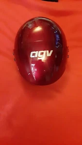 CASCO JET FLUID AGV E2205 SOLID MATT BLACK YELLOW DOPPIA VISIERA TAGLIA S 56 - Foto 1 di 3