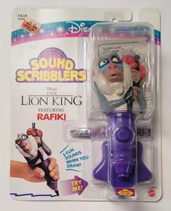 Sound Scribblers Disney's The Lion King RAFIKI Crayon Holder NEW Sealed Mattel - Picture 1 of 4