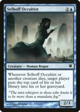 Magic MTG Tradingcard Innistrad 2011 Selhoff Occultist 73/264