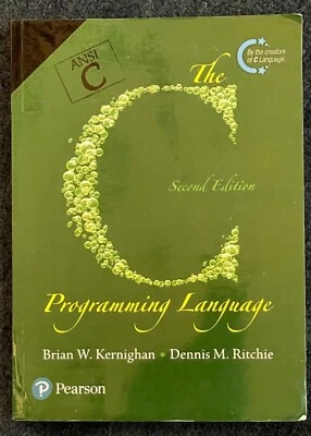 The C Programming Language - Kernighan and Ritchie - Image 1 of 4