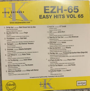 Easy Karaoke Hits Series -EZH65- Amy Winehouse, Jack Penate, Rihanna (CDG Disc)