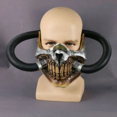Cosplay Mad Max Immortal Joe Mask Halloween Cosplay Half Face Gas Mask Props New - Image 1 of 4