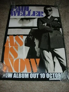 Paul Weller - As is Now -  Original PROMO POSTER - Picture 1 of 1