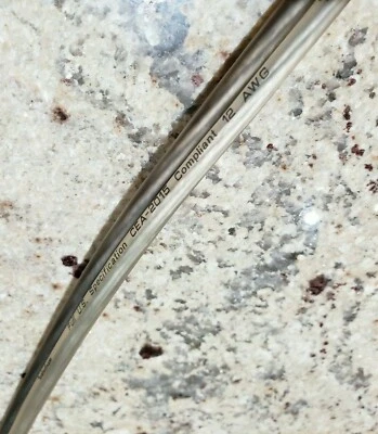 15' ROCKFORD FOSGATE 12AWG CABLE ALTAVOZ A GRANEL HEBRA ALTA OFC CABLE DE COBRE 12 AWG Foto 1 de 2